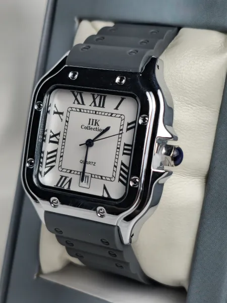 IIK Collection Ash Strap Roman Dial Quartz Watch